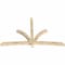 Ekena Millwork Davenport Rough Sawn Timber Gable Bracket, Douglas Fir, 96"W x 60"H x 4"D x 4"F, 15/12 Pitch GBW096X60X0404DAV00RDF - alternate 3